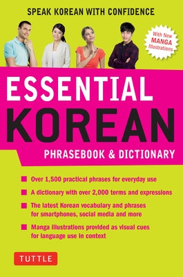 Essential Korean Phrasebook & Dictionary: Speak Korean with Confidence Paperback Tuttle Publishing