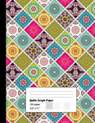Quilts Graph Paper: Graph Paper 3 patterns for Quilts and Patchwork for Designs and Creativity/Square, Hexagon and Triangle Paperback Createspace Independent Publishing Platform