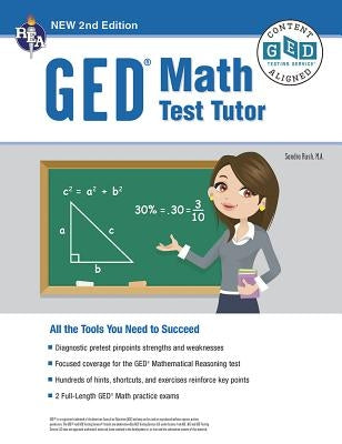 Ged(r) Math Test Tutor, for the 2022 Ged(r) Test, 2nd Edition Research & Education Association