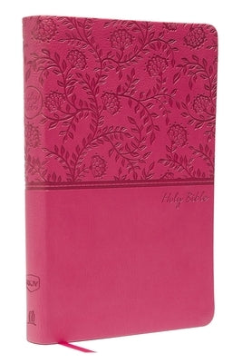 NKJV, Value Thinline Bible, Standard Print, Imitation Leather, Pink, Red Letter Edition Bible Thomas Nelson