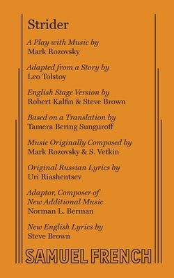 Strider Paperback Samuel French, Inc.