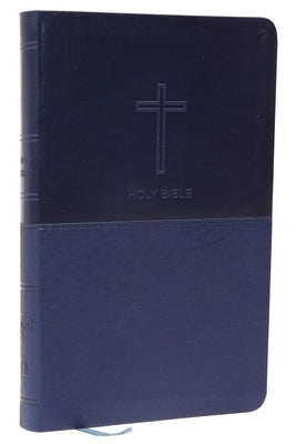 NKJV, Value Thinline Bible, Standard Print, Imitation Leather, Blue, Red Letter Edition Thomas Nelson