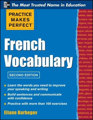 Practice Make Perfect French Vocabulary Paperback McGraw-Hill Companies