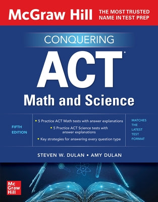 McGraw Hill Conquering ACT Math and Science, Fifth Edition Paperback McGraw-Hill Companies