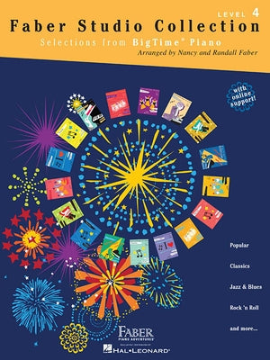 Faber Studio Collection - Selections from Bigtime Piano - Level 4 Paperback Faber Piano Adventures