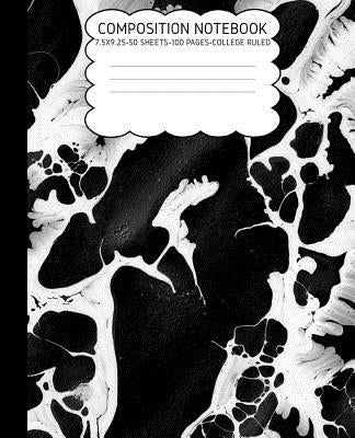 College Ruled Composition Notebook: Marble Cute Composition Notebook College Rule 7.5 X 9.25 100 Pages Paperback Createspace Independent Publishing Platform