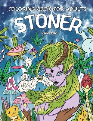 Stoner Coloring Book for Adults: The Stoner's Psychedelic Coloring Book with 30 Trippy Designs Paperback Activity Color Publishing