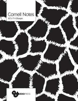 Cornell Notes: B&W Giraffe Pattern Cover - Best Note Taking System for Students, Writers, Conferences. Cornell Notes Notebook. Large Paperback Createspace Independent Publishing Platform