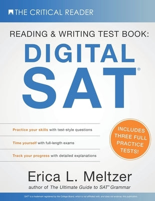 Reading & Writing Test Book: Digital SAT(R) Paperback Critical Reader