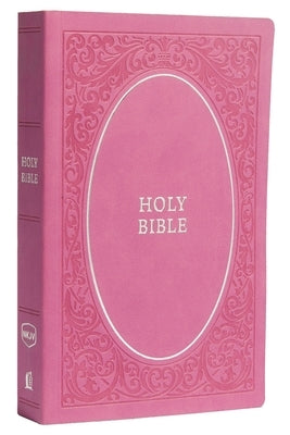 NKJV, Holy Bible, Soft Touch Edition, Imitation Leather, Pink, Comfort Print Bible Thomas Nelson
