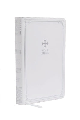 Nrsv, Catholic Bible, Gift Edition, Leathersoft, White, Comfort Print: Holy Bible Bible Catholic Bible Press