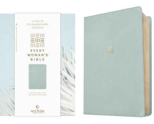 NLT Every Woman's Bible, Filament Enabled (Leatherlike, Sky Blue, Red Letter) Bible Tyndale House Publishers