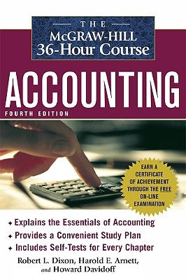The McGraw-Hill 36-Hour Course: Accounting Paperback McGraw-Hill Companies