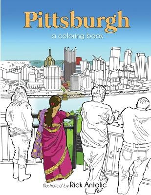 Pittsburgh: A Coloring Book Paperback Createspace Independent Publishing Platform