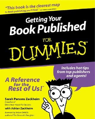 Getting Your Book Published for Dummies by Zackheim, Sarah Parsons - MO Corrections Bookstore