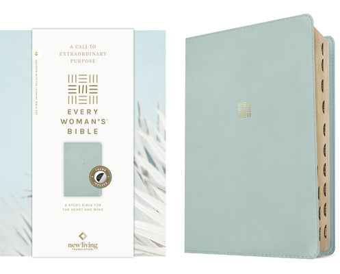 NLT Every Woman's Bible, Filament Enabled (Leatherlike, Sky Blue, Indexed, Red Letter) Bible Tyndale House Publishers