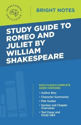 Study Guide to Romeo and Juliet by William Shakespeare Paperback Dexterity