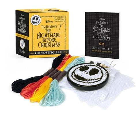 Disney Tim Burton's the Nightmare Before Christmas Cross-Stitch Kit Paperback Rp Minis