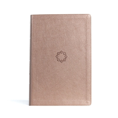 KJV Essential Teen Study Bible, Rose Gold Leathertouch Bible Holman Bibles