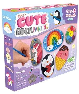 Really Cute Rock Painting-Paint 5 Supersweet Rocks!: Craft Kit for Kids Other Igloo Books