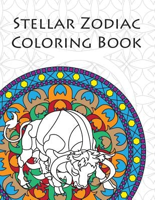 Stellar Zodiac Coloring Book Paperback Createspace Independent Publishing Platform