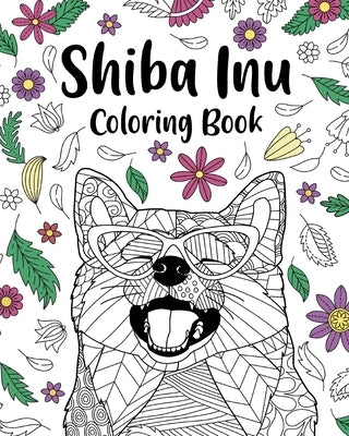 Shiba Inu Coloring Book Paperback Blurb