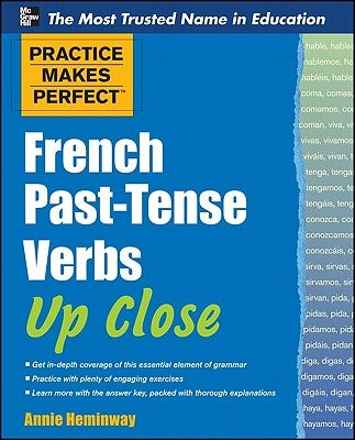 French Past-Tense Verbs Up Close Paperback McGraw-Hill Companies