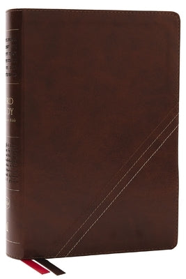 Nkjv, Word Study Reference Bible, Leathersoft, Brown, Red Letter, Comfort Print: 2,000 Keywords That Unlock the Meaning of the Bible Bible Thomas Nelson