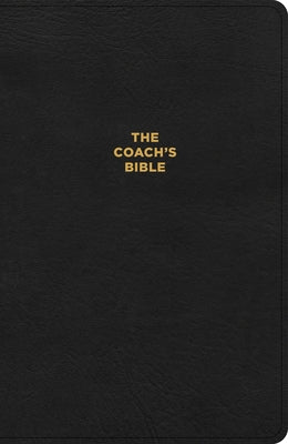 CSB Coach's Bible, Black Leathertouch: Devotional Bible for Coaches Bible Holman Bibles