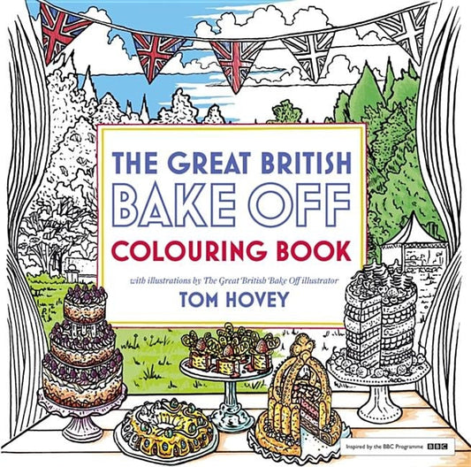 Great British Bake Off Colouring Book Paperback Hodder & Stoughton