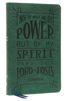 Nkjv, Thinline Youth Edition Bible, Verse Art Cover Collection, Leathersoft, Green, Red Letter, Comfort Print: Holy Bible, New King James Version Bible Thomas Nelson