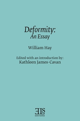 Deformity: An Essay Paperback English Literary Studies