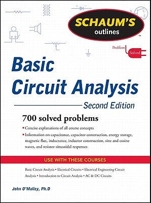 Schaum's Outline of Basic Circuit Analysis Paperback McGraw-Hill Companies