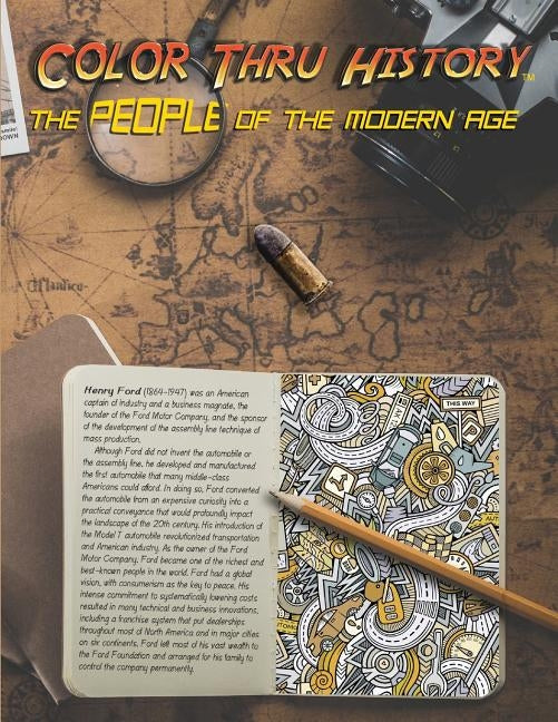 The People of the Modern Age Paperback Learn & Color Books