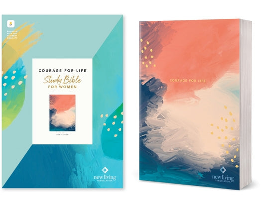 NLT Courage for Life Study Bible for Women (Softcover, Filament Enabled) Bible Tyndale House Publishers
