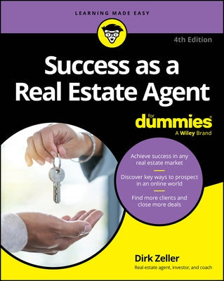 Success as a Real Estate Agent for Dummies Paperback For Dummies