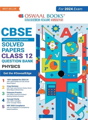 Oswaal CBSE Chapterwise & Topicwise Question Bank Class 12 Physics Book (For 2023-24 Exam) Paperback Oswaal Books and Learning Pvt Ltd