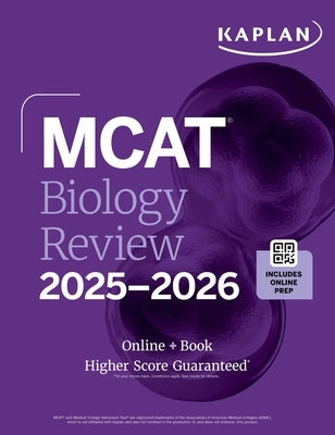 MCAT Biology Review 2025-2026: Online + Book Paperback Kaplan Publishing