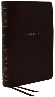 Nkjv, Reference Bible, Classic Verse-By-Verse, Center-Column, Leathersoft, Black, Red Letter Edition, Comfort Print Thomas Nelson