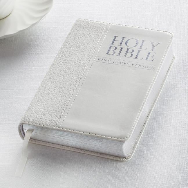 KJV Pocket Edition: White Imitation Leather Christian Art Gifts Inc
