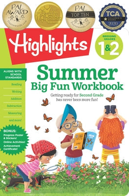Summer Big Fun Workbook Bridging Grades 1 & 2: Summer Before Second Grade Prep Workbook for Spelling, Reading Comprehension, Language Arts and More Paperback Highlights Learning