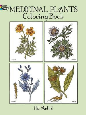 Medicinal Plants Coloring Book Paperback Dover Publications
