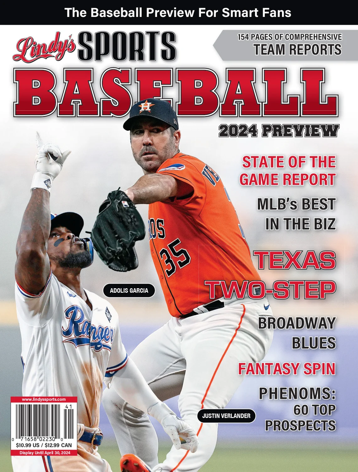 2024 Lindy's Baseball Preview - COVER'S VARY - MO Corrections Bookstore