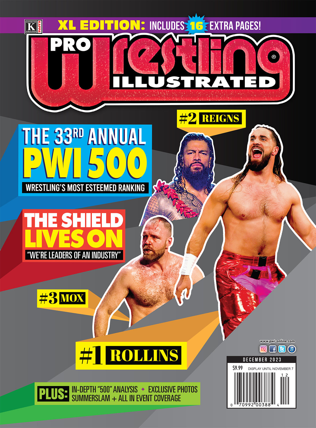 Pro Wrestling Illustrated Magazine - MOCorrectionsbookstore.com