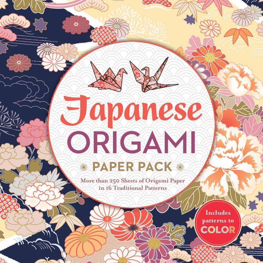 Japanese Origami Paper Pack: More Than 250 Sheets of Origami Paper in 16 Traditional Patterns Paper & Paper Crafts Inc. Sterling Publishing Co.