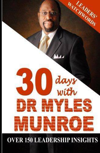 Leaders' Watchwords: 30 Days With Dr. Myles Munroe - MO Corrections Bookstore