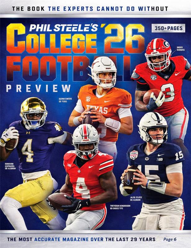 Pre Order Phil Steele's College Football 2026-27 - MOCorrectionsbookstore.com